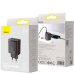 Мережевий ЗП Baseus Compact Quick Charger 2U+C 30W EU CCXJ-E01 Black