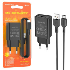 МЗП Borofone BA68A Type-C 1m 2.1A Black МЗП Borofone BA68A Type-C 1m 2.1A Black