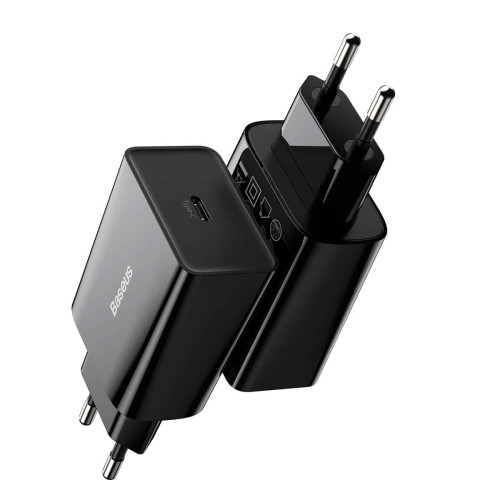 МЗП Baseus Speed Mini PD Charger 20W (1 Type-C) Black МЗП Baseus Speed Mini PD Charger 20W (1 Type-C) Black