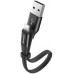 Кабель USB-L Baseus Nimble CALMBJ-B01 Lightning 2A 23cm black