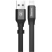 Кабель USB-L Baseus Nimble CALMBJ-B01 Lightning 2A 23cm black Кабель USB-L Baseus Nimble CALMBJ-B01 Lightning 2A 23cm black