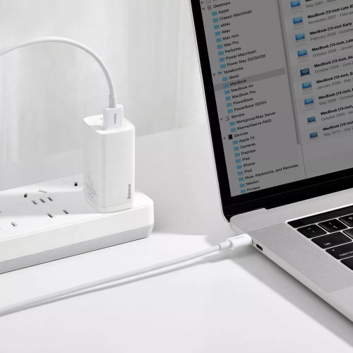 Кабель Baseus Superior Series Fast Charging Type-C 66W (1m) White