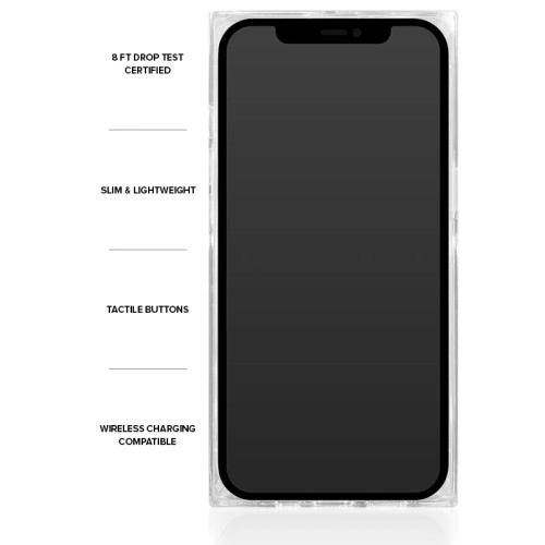 Чохол Flaunt Shell SQUARE для iPhone Case 14 pro Black and White Чохол Flaunt Shell SQUARE для iPhone Case 14 pro Black and White