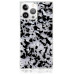 Чохол Flaunt Shell SQUARE для iPhone Case 14 pro Black and White