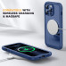 Чохол Miracase Glass Screen Protector для iPhone 12 Pro Max Blue