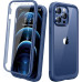 Чохол Miracase Glass Screen Protector для iPhone 12 Pro Max Blue