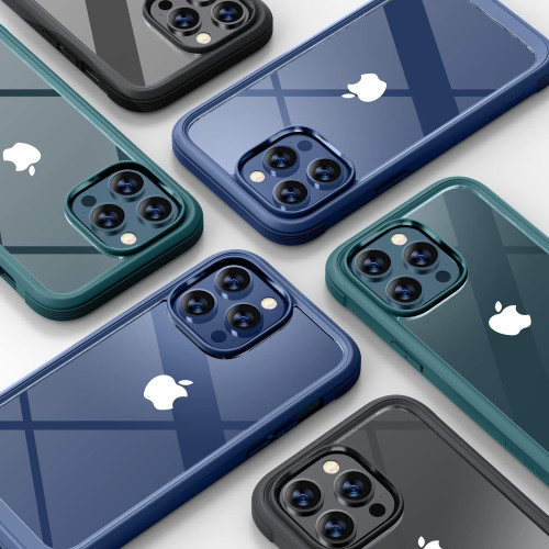 Чохол Miracase Glass Screen Protector для iPhone 12 Pro Max Blue
