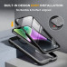 Чохол Miracase Glass Screen Protector для iPhone 14 Black (Без уп)