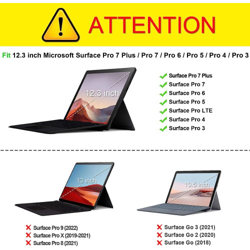 Чохол Fintie для Surface Pro 7 Plus / Pro 7/6/5/4/3 Composition Book
