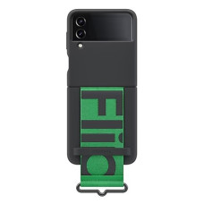 Чохол Samsung Strap Silicone Cover для Samsung Galaxy Z Flip4 Black Чохол Samsung Strap Silicone Cover для Samsung Galaxy Z Flip4 Black