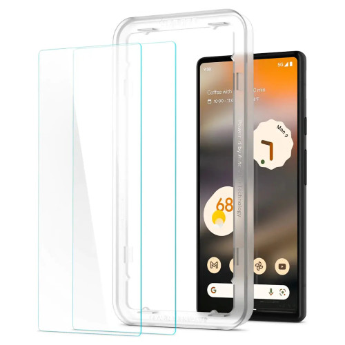 Захисне скло Spigen для Google Pixel 6a AlignMaster GLAS.tR (2Pack) Захисне скло Spigen для Google Pixel 6a AlignMaster GLAS.tR (2Pack)