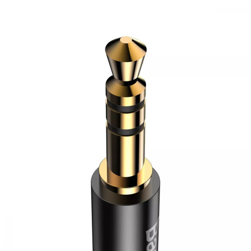 Кабель AUX Baseus Yiven Type-C to 3.5 mini jack (1.2m) black Кабель AUX Baseus Yiven Type-C to 3.5 mini jack (1.2m) black