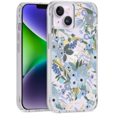 Чохол Case-Mate Rifle Paper Co. Garden Party Blue MagSafe для iPhone 14 / 13 Чохол Case-Mate Rifle Paper Co. Garden Party Blue MagSafe для iPhone 14 / 13