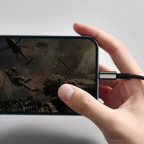 Кабель Baseus Tungsten Gold 3в1 Fast Charging Data (Micro USB+Lightning+Type-C) 3.5 Кабель Baseus Tungsten Gold 3в1 Fast Charging Data (Micro USB+Lightning+Type-C) 3.5