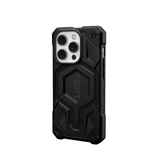Чохол UAG Monarch Pro для iPhone 14 Pro Magsafe Kevlar Black Чохол UAG Monarch Pro для iPhone 14 Pro Magsafe Kevlar Black