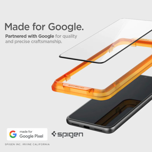 Захисне скло Spigen для Google Pixel 8 AlignMaster Full Cover GLAS.tR (2Pack)