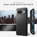 Чохол Spigen Liquid Air для Google Pixel 8 Matte Black Чохол Spigen Liquid Air для Google Pixel 8 Matte Black
