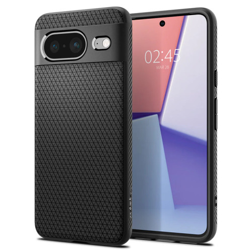 Чохол Spigen Liquid Air для Google Pixel 8 Matte Black Чохол Spigen Liquid Air для Google Pixel 8 Matte Black