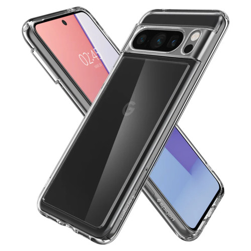 Чохол Spigen Ultra Hybrid для Google Pixel 8 Pro Crystal Clear