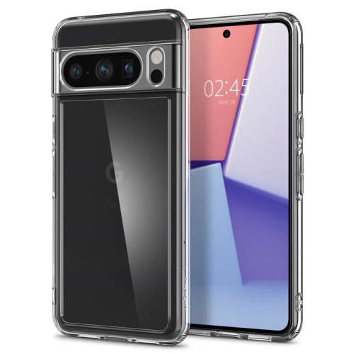 Чохол Spigen Ultra Hybrid для Google Pixel 8 Pro Crystal Clear