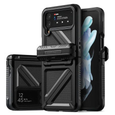 Чохол VRS Design для Galaxy Z Flip 4 Terra Guard Ultimate Black Чохол VRS Design для Galaxy Z Flip 4 Terra Guard Ultimate Black