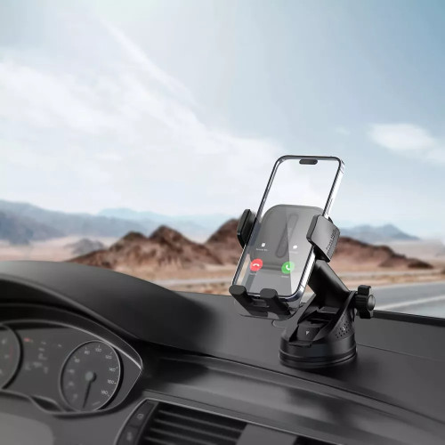 Тримач в машину Proove Crystal Clamp Suction Type Car Mount Black
