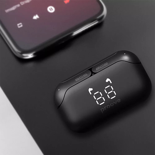 Бездротові навушники Proove 808 Power TWS Gray Бездротові навушники Proove 808 Power TWS Gray