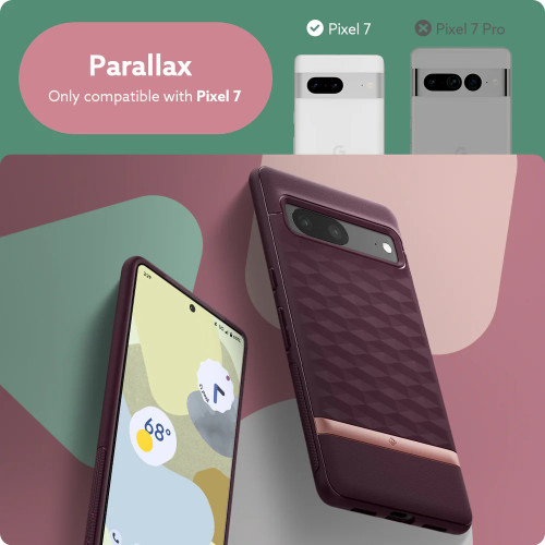 Чохол Caseology Parallax для Google Pixel 7 Burgundy Чохол Caseology Parallax для Google Pixel 7 Burgundy