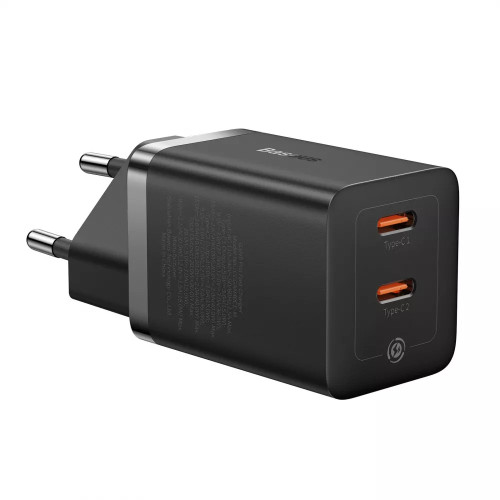 МЗП Baseus GaN5 Pro 40W Type-C+Type-C White