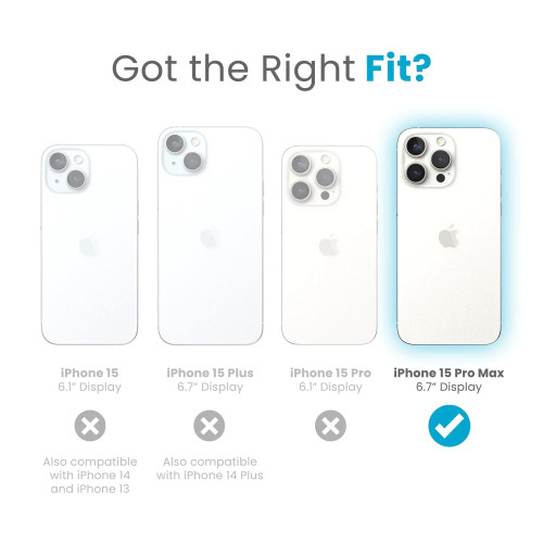 Чохол Speck GemShell Grip MagSafe для iPhone 15 Pro Max Clear/Chrome Чохол Speck GemShell Grip MagSafe для iPhone 15 Pro Max Clear/Chrome