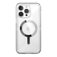 Чохол Speck GemShell Grip MagSafe для iPhone 15 Pro Max Clear/Chrome Чохол Speck GemShell Grip MagSafe для iPhone 15 Pro Max Clear/Chrome