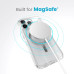 Чохол Speck GemShell Grip MagSafe для iPhone 15 Pro Max Clear/Chrome Чохол Speck GemShell Grip MagSafe для iPhone 15 Pro Max Clear/Chrome