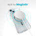Чохол Speck GemShell Grip MagSafe для iPhone 15 Plus/14 Plus Clear/Chrome