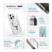 Чохол Speck GemShell Grip MagSafe для iPhone 15 Pro Clear/Chrome Чохол Speck GemShell Grip MagSafe для iPhone 15 Pro Clear/Chrome