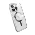 Чохол Speck GemShell Grip MagSafe для iPhone 15 Pro Clear/Chrome Чохол Speck GemShell Grip MagSafe для iPhone 15 Pro Clear/Chrome