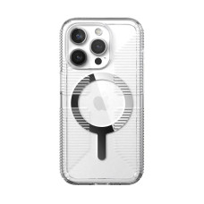 Чохол Speck GemShell Grip MagSafe для iPhone 15 Pro Clear/Chrome Чохол Speck GemShell Grip MagSafe для iPhone 15 Pro Clear/Chrome