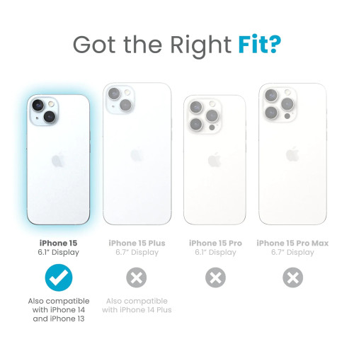 Чохол Speck GemShell Grip MagSafe для iPhone 15/14/13 Clear/Chrome Чохол Speck GemShell Grip MagSafe для iPhone 15/14/13 Clear/Chrome