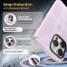 Чохол Speck Candyshell Grip MagSafe для iPhone 15 Pro Max Soft Lilac/Carnation Petal