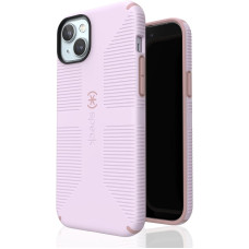 Чохол Speck Candyshell Grip MagSafe для iPhone 15 Plus/14 Plus Soft Lilac/Carnation Petal Чохол Speck Candyshell Grip MagSafe для iPhone 15 Plus/14 Plus Soft Lilac/Carnation Petal