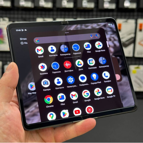 Вживаний смартфон Google Pixel Fold 12/256Gb Obsidian US (Ідеальний+ стан) Вживаний смартфон Google Pixel Fold 12/256Gb Obsidian US (Ідеальний+ стан)