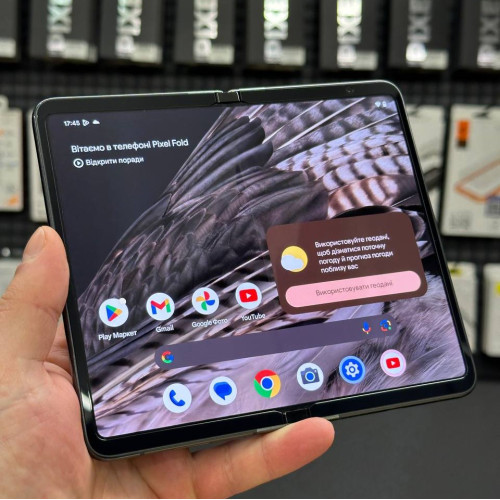Вживаний смартфон Google Pixel Fold 12/256Gb Obsidian US (Ідеальний+ стан) Вживаний смартфон Google Pixel Fold 12/256Gb Obsidian US (Ідеальний+ стан)