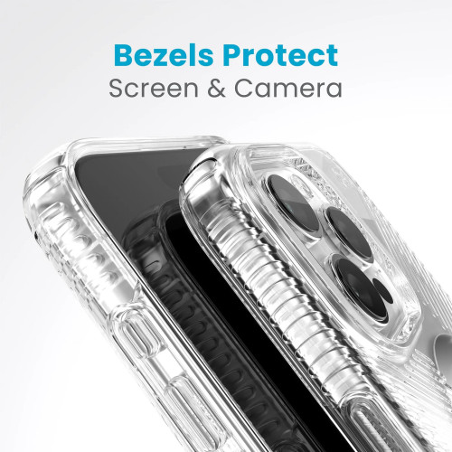 Чохол Speck Presidio Perfect-Clear Grip ClickLock MagSafe для iPhone 15 Pro Max Clear/Chrome Чохол Speck Presidio Perfect-Clear Grip ClickLock MagSafe для iPhone 15 Pro Max Clear/Chrome