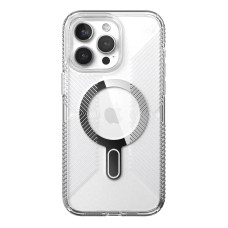 Чохол Speck Presidio Perfect-Clear Grip ClickLock MagSafe для iPhone 15 Pro Max Clear/Chrome Чохол Speck Presidio Perfect-Clear Grip ClickLock MagSafe для iPhone 15 Pro Max Clear/Chrome