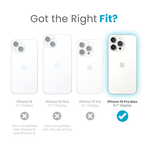 Чохол Speck Presidio Perfect-Clear Grip ClickLock MagSafe для iPhone 15 Pro Max Clear/Chrome Чохол Speck Presidio Perfect-Clear Grip ClickLock MagSafe для iPhone 15 Pro Max Clear/Chrome