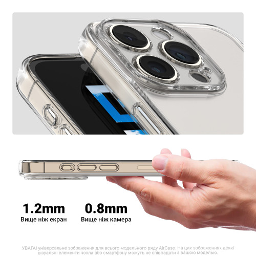 Чохол ArmorStandart Air для Google Pixel 9a Camera Cover Clear