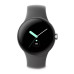 Смарт-годинник Google Pixel Watch LTE Polished Silver Stainless Steel Case / Charcoal Active Band US