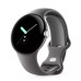 Смарт-годинник Google Pixel Watch LTE Polished Silver Stainless Steel Case / Charcoal Active Band US