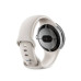 Смарт-годинник Google Pixel Watch LTE Polished Silver Stainless Steel Case / Chalk Active Band US