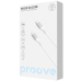 Кабель Proove ReGen Silicone Type-C to Lightning 27w (1m) White