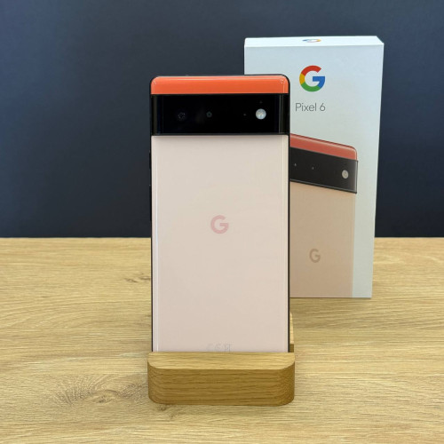 Вживаний смартфон Google Pixel 6 128Gb Kinda Coral (Ідеальний+ стан)